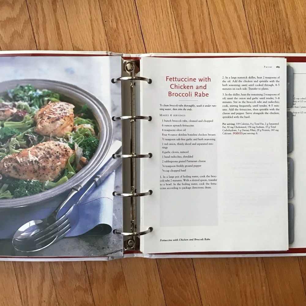 Weight Watchers New Complete Cookbook 5 Ring Binder - Picture 11 of 13